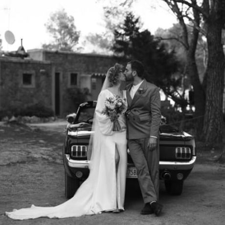 car boho wedding Ibiza