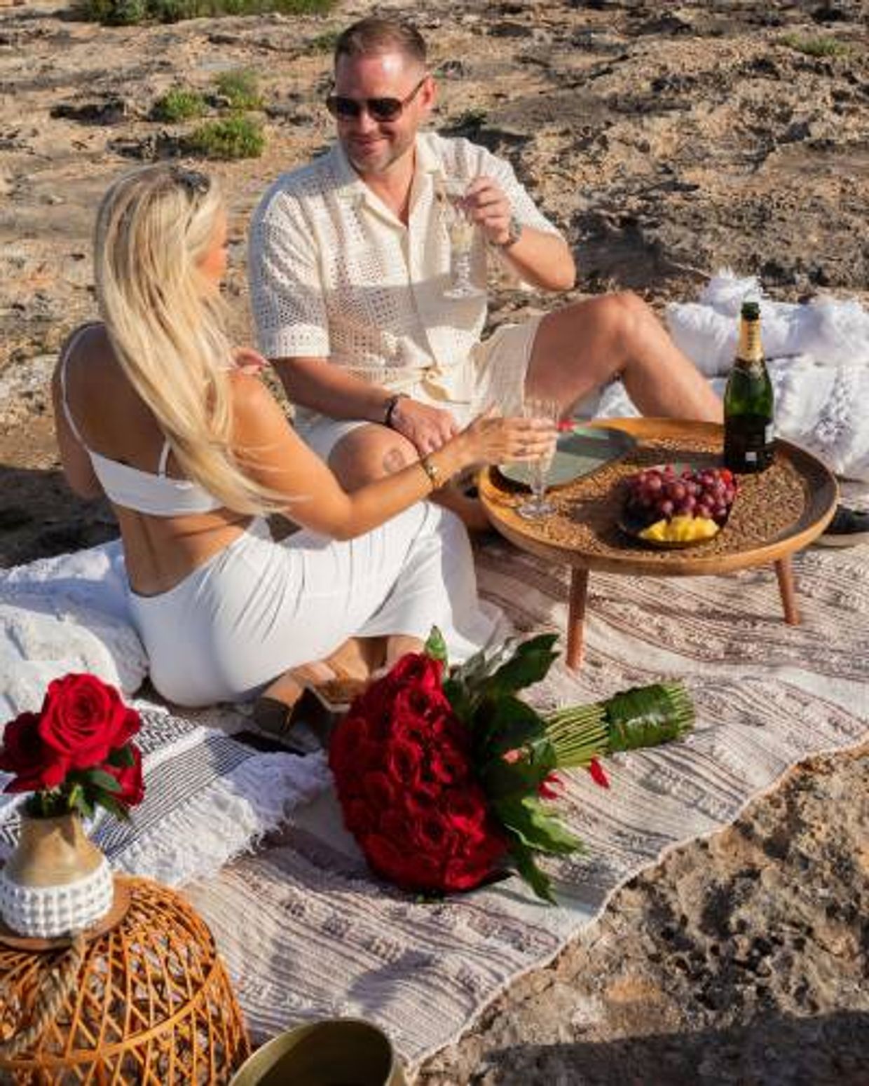Decoration Ibiza wedding proposal