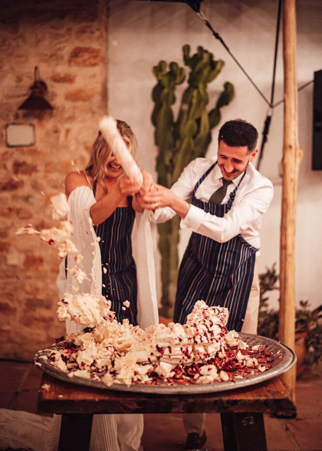 pavlova smash ibiza wedding