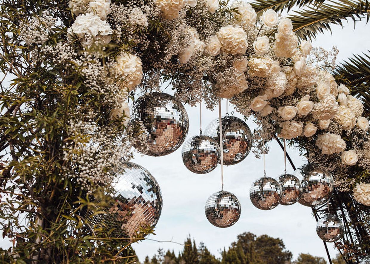 Wedding decoration arch Ibiza Las Cicadas