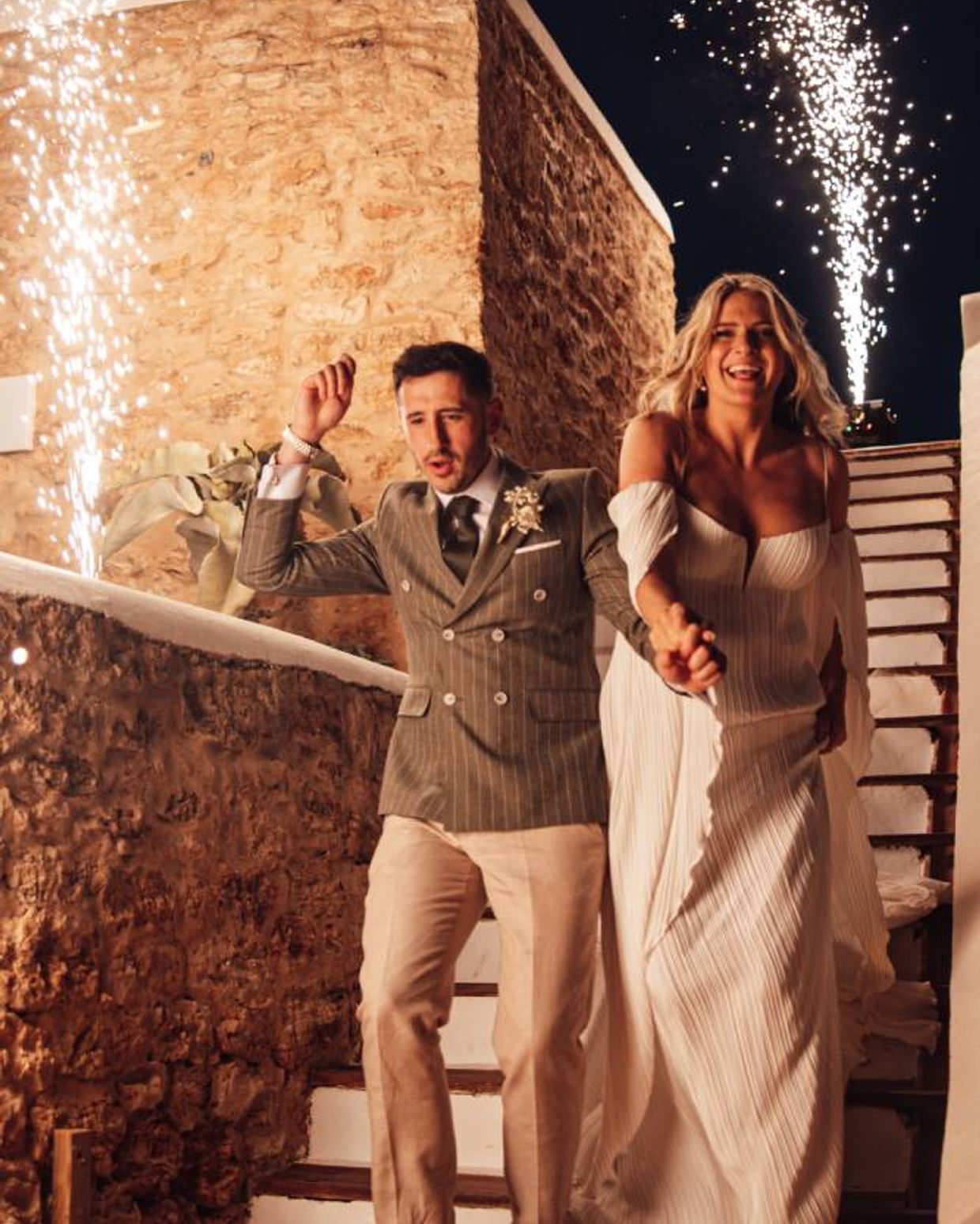 fireworks couple las cicadas ibiza