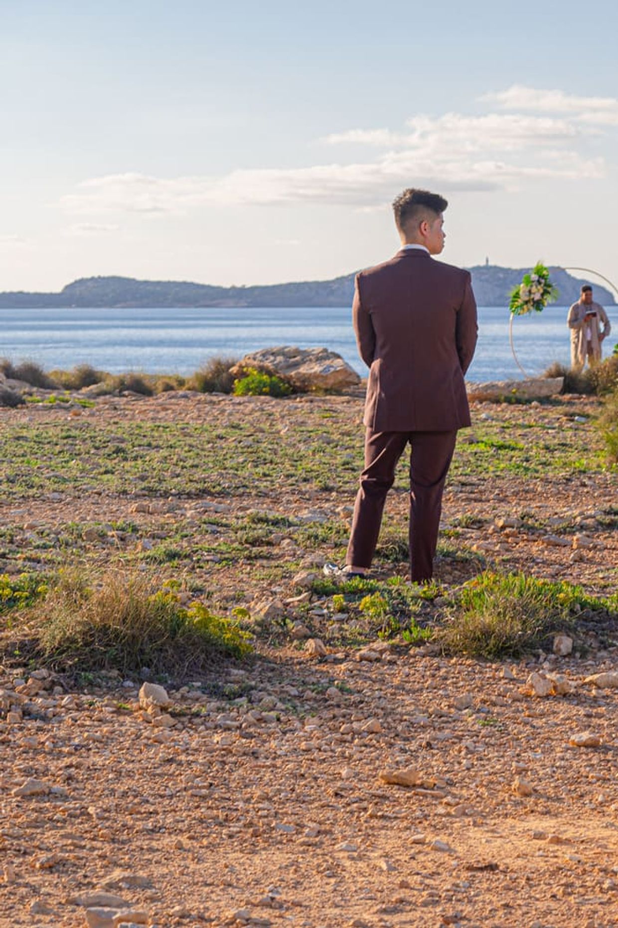 Ibiza Dreamy Sunset Elopement with a Sea View